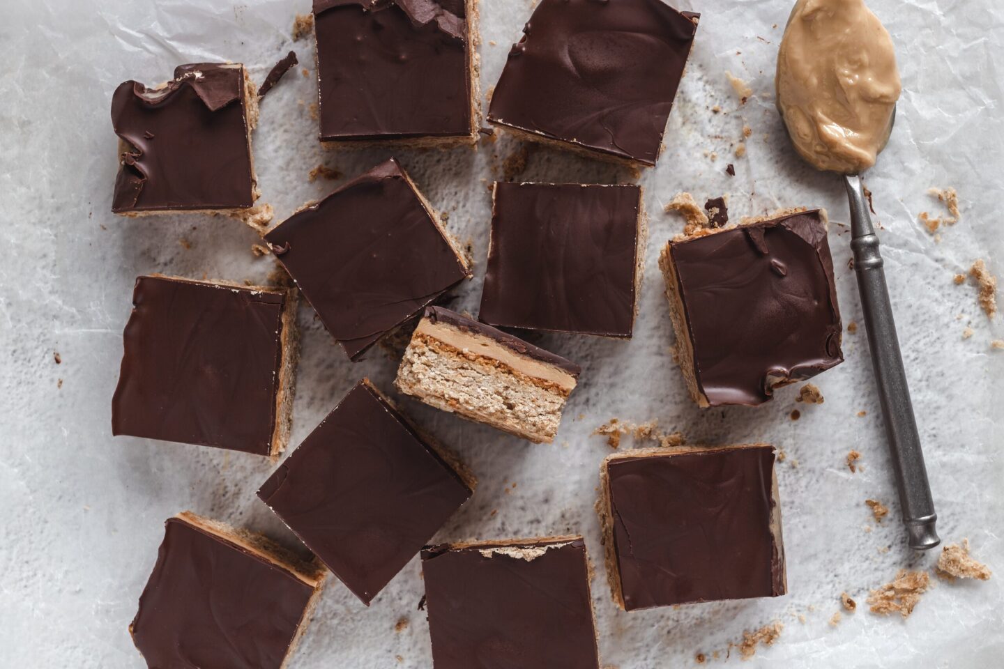 NoBake Cannabis Peanut Butter Bars Hennep